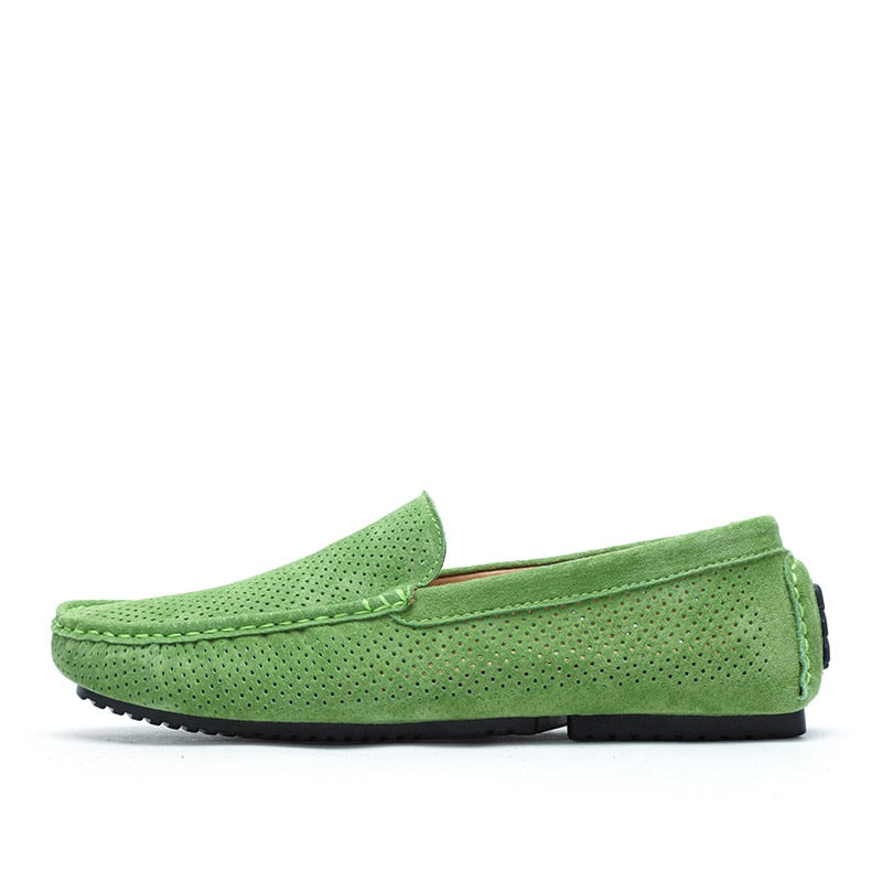 Herren Leder Loafers – Leichte Slipper für Frühling & Herbst