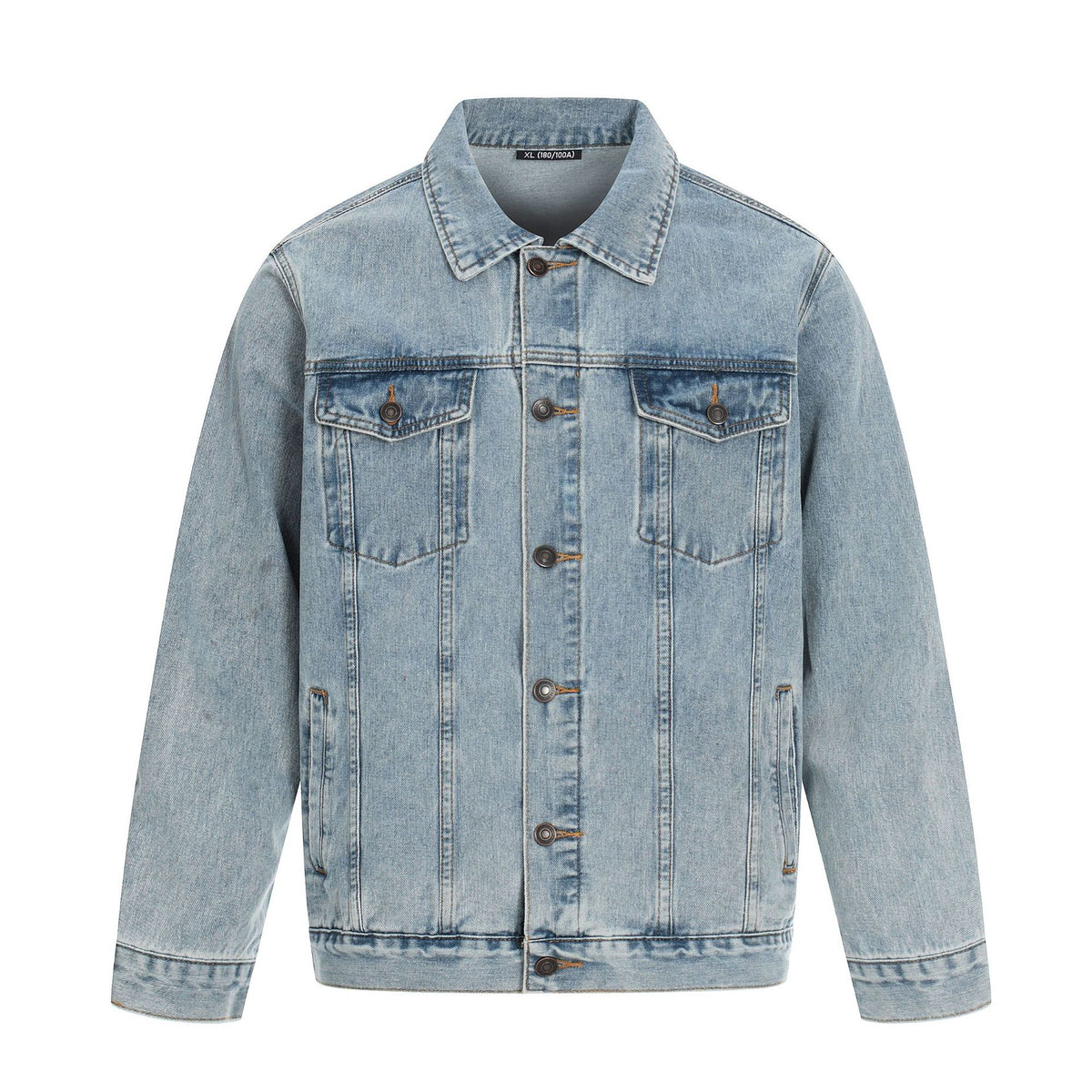Denim Jacket for Men Casual Street Style High-end Fashion Coat