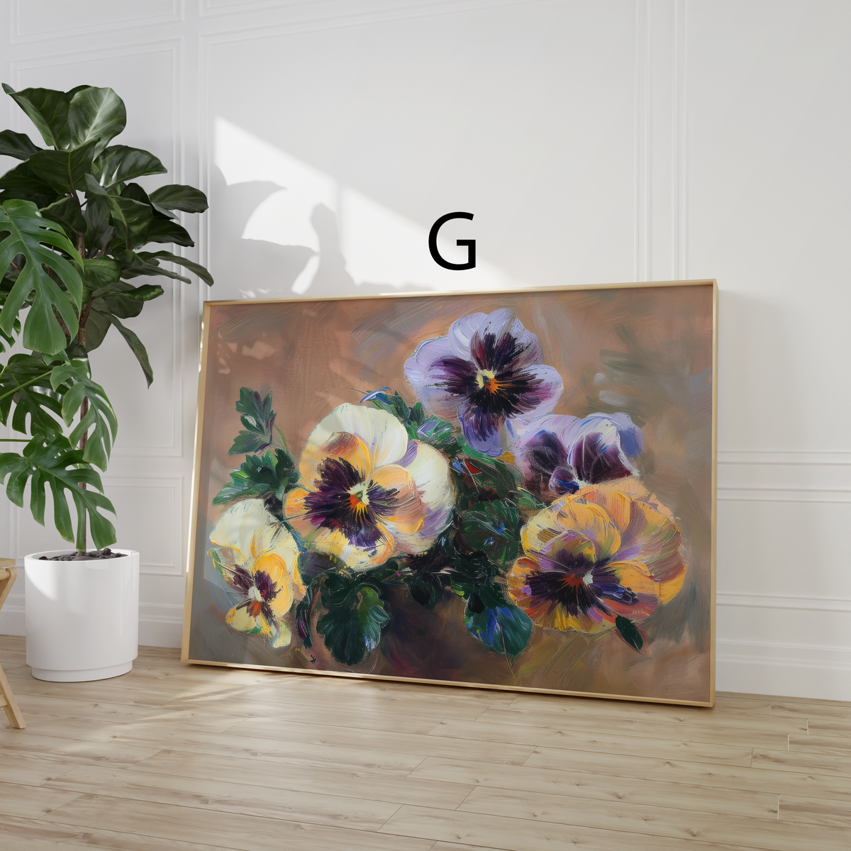 Moderne Vintage Kunst Poster · Geschenkidee · Stillleben Blumen Figuren Impressionistische Wandkunst · Dekoprint ohne Rahmen