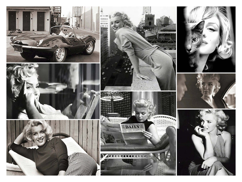 Poster Marylin Monroe · Wandbilder Wohnzimmer & Schlafzimmer · Deko Print Bilder · ohne Rahmen