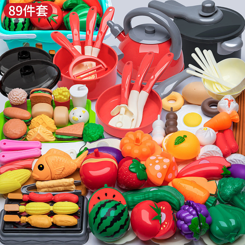 Kinder-Spielküche Set – Simulations-Kochset mit Induktionskochfeld & Zubehör