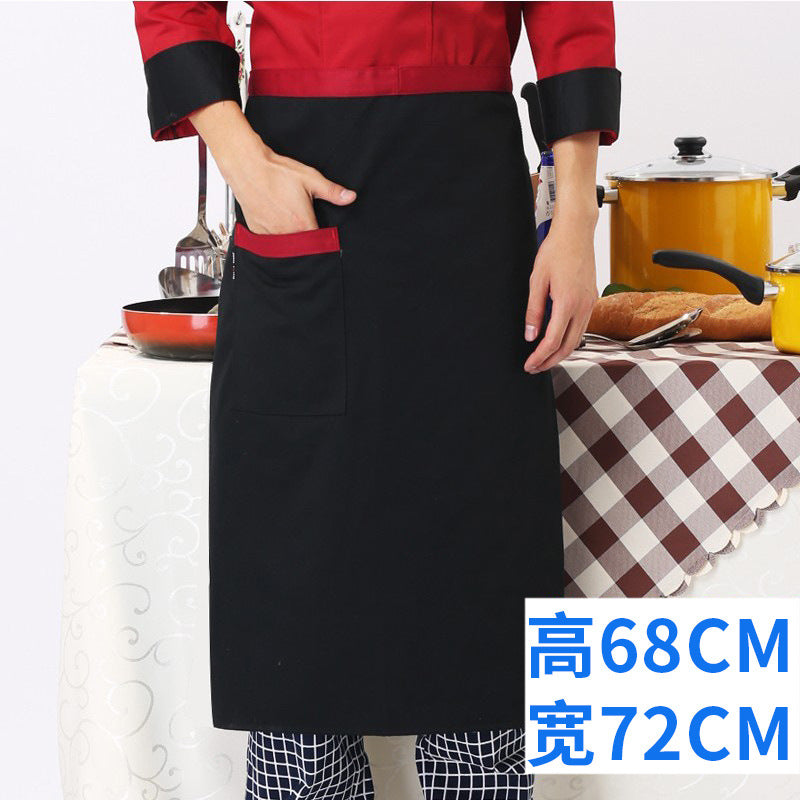 Küchenschürze Halbschürze – Unisex Polyester-Schürze für Gastronomie & Haushalt