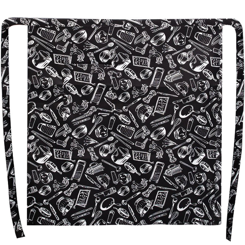 Küchenschürze Halbschürze – Unisex Polyester-Schürze für Gastronomie & Haushalt