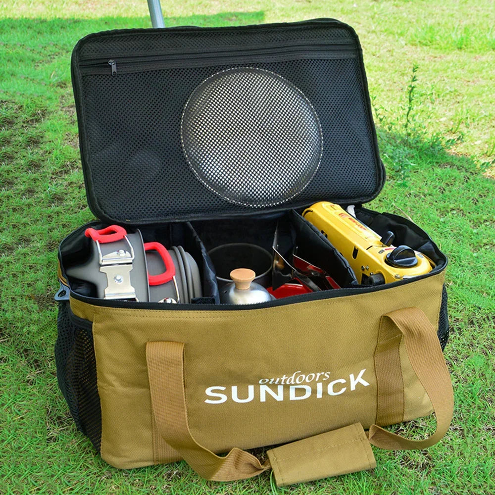Wasserdichte Outdoor-Kühltasche & Lunchbox – Große Picknicktasche in Khaki