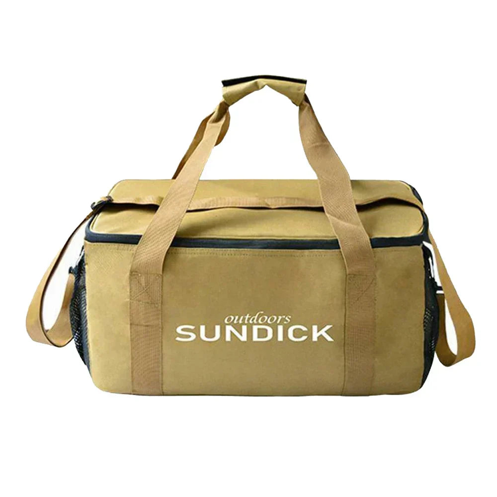 Wasserdichte Outdoor-Kühltasche & Lunchbox – Große Picknicktasche in Khaki