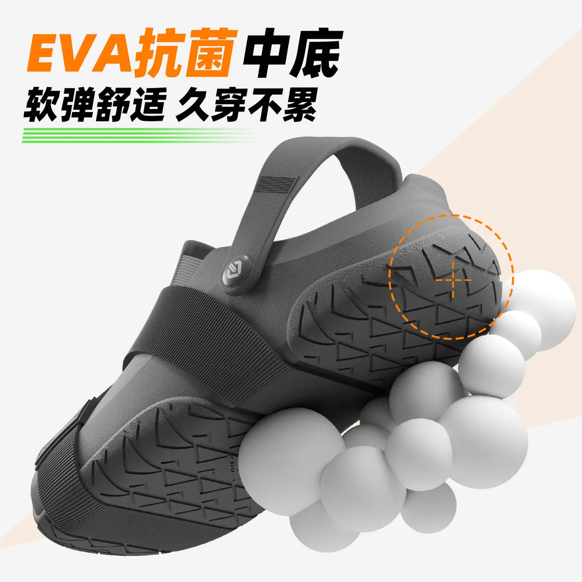 Herren EVA Clogs 2026 – Dicke Sohle, atmungsaktiv, rutschfest | Sommer