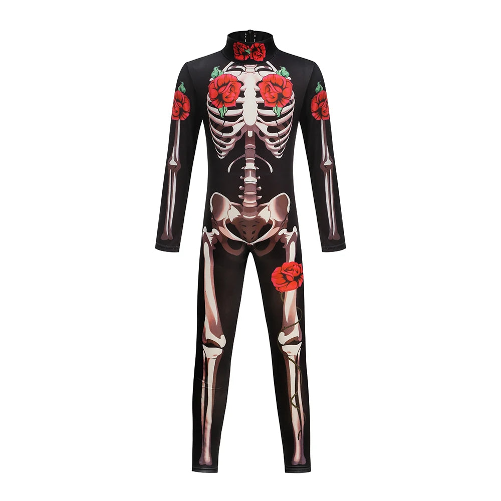 Halloween Kostüm Mädchen – Geisterbraut Mesh-Kleid mit Zubehör (110–160 cm)