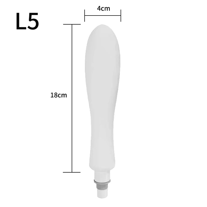 AI Faszien-Massagepistole – 4 Aufsätze, 6 Stufen, LED, USB-C