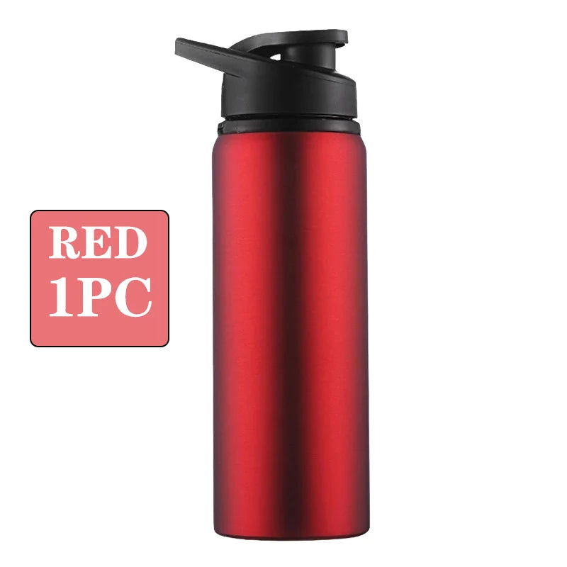Aluminium-Trinkflasche 600 ml – Auslaufsichere Sportflasche für Outdoor & Reise