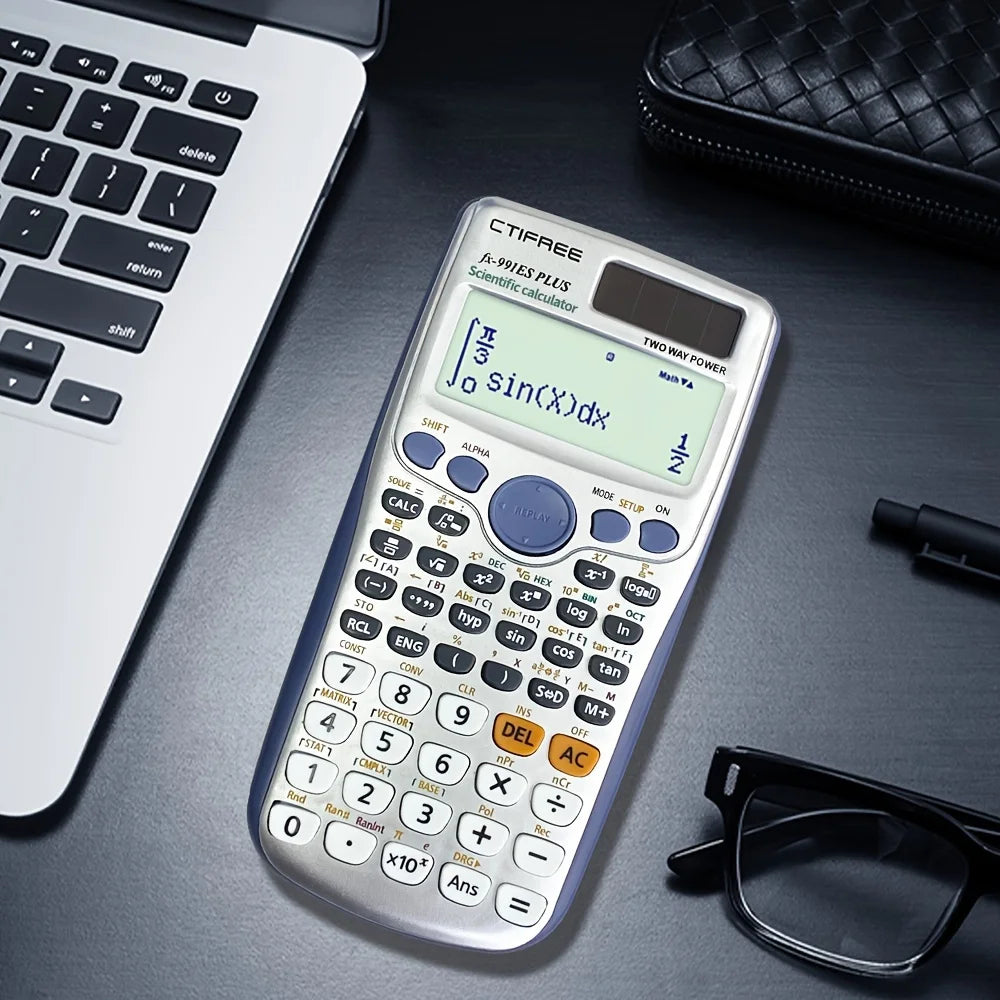 Casio fx-991ES PLUS – Wissenschaftlicher Taschenrechner mit 417 Funktionen für Schule & Studium