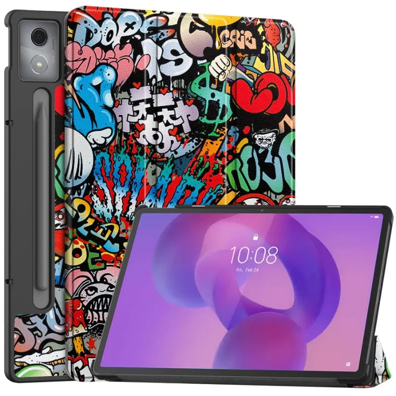 Tablet-Hülle für Lenovo Idea Tab Pro 12.7 (2025) – Magnetisches PU-Leder Smart Case
