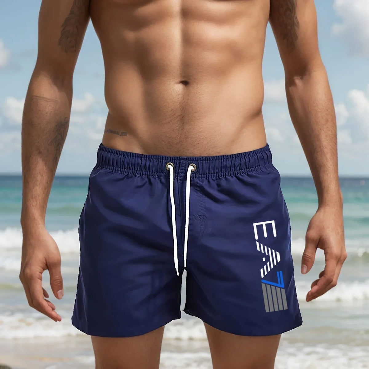 Herren Badeshorts – Leicht, Bedruckt & Schnelltrocknend