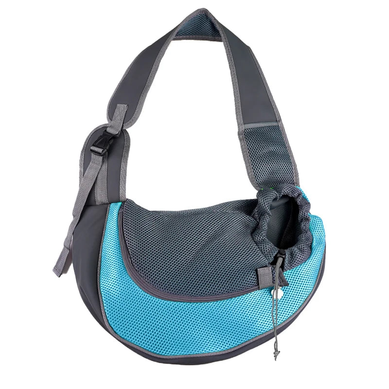 Haustier Tragetasche – Atmungsaktive Schultertasche für Hunde & Katzen