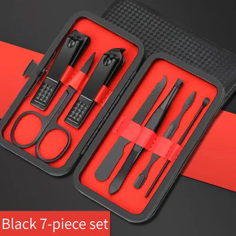 Nagelknipser Set – Maniküre & Pediküre Werkzeug-Set aus Edelstahl, 4–24 teilig