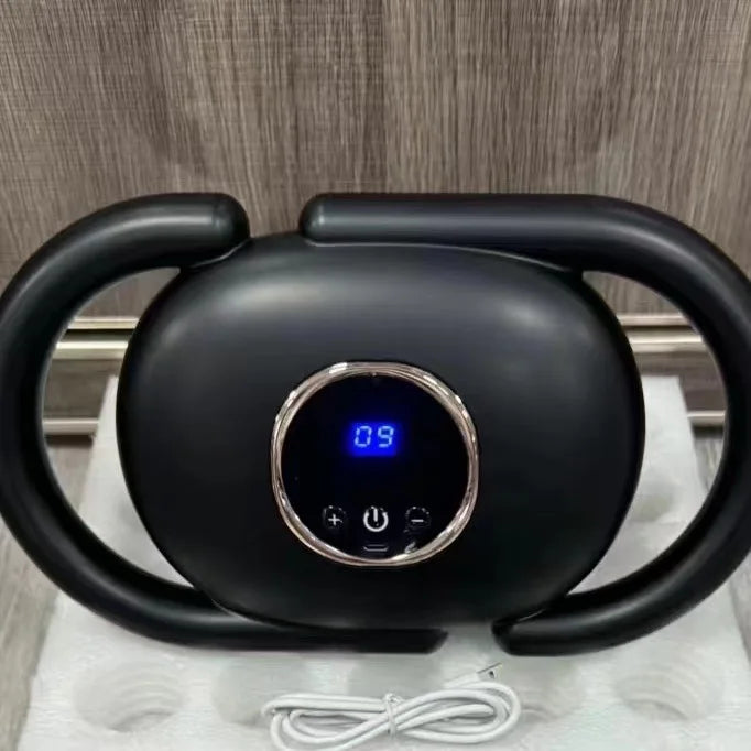 Massagepistole mit 32 Köpfen – Tiefengewebe, Wärme & KI-Chip