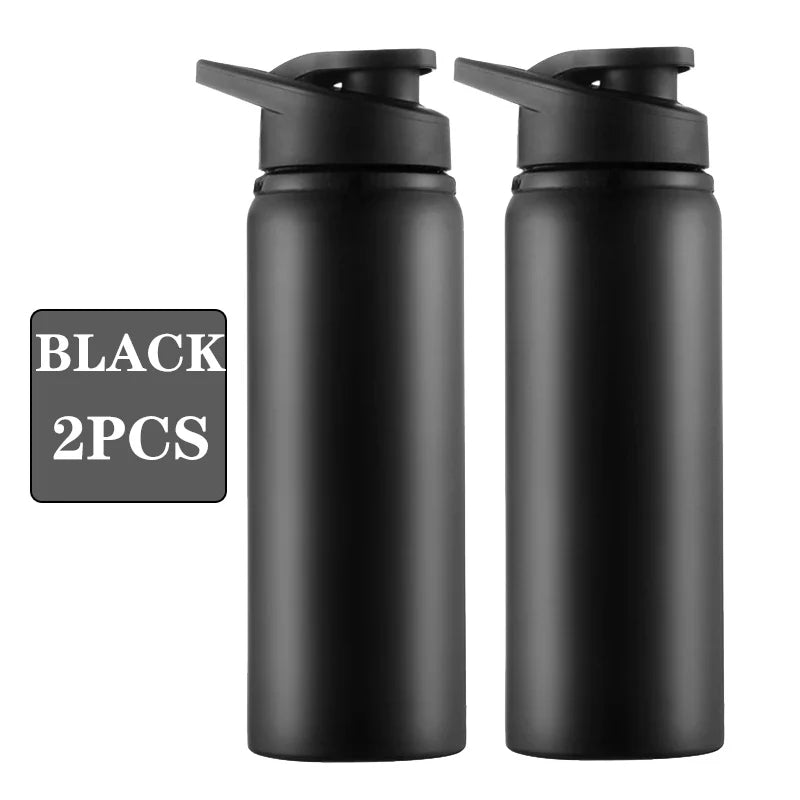 Aluminium-Trinkflasche 600 ml – Auslaufsichere Sportflasche für Outdoor & Reise