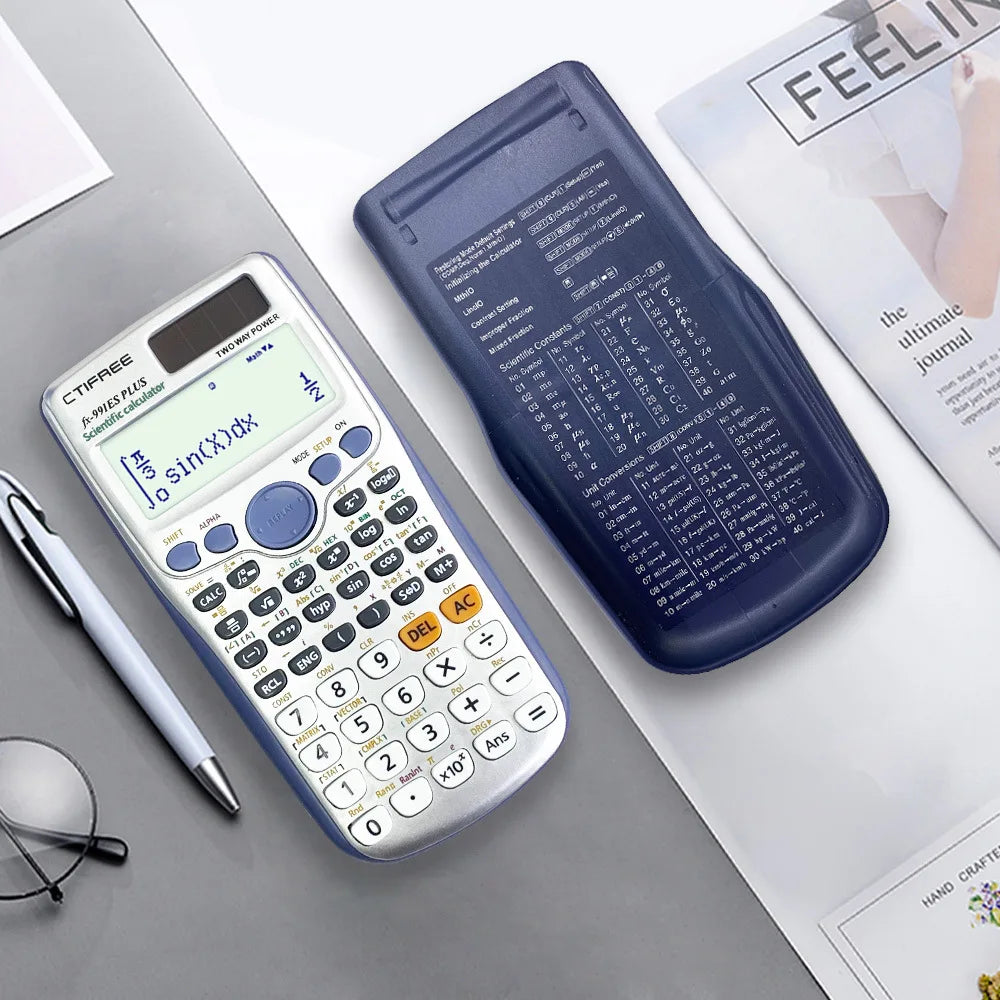 Casio fx-991ES PLUS – Wissenschaftlicher Taschenrechner mit 417 Funktionen für Schule & Studium