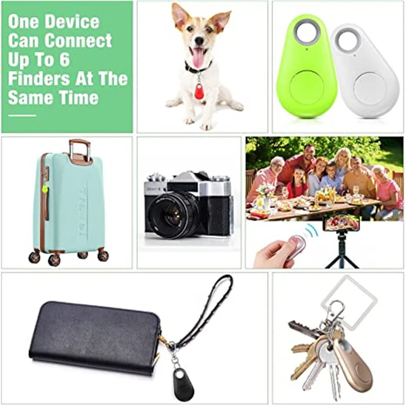 Bluetooth GPS Tracker für Haustiere – Mini Anti-Verlust Ortungsgerät für Hund, Katze & mehr