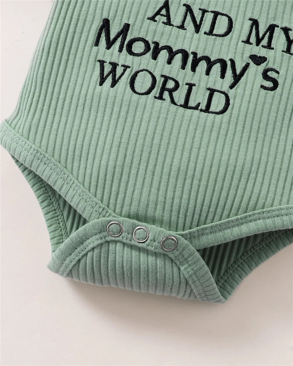 Baby Mädchen 3-teiliges Sommer-Set – Romper, Blumenhose & Haarband