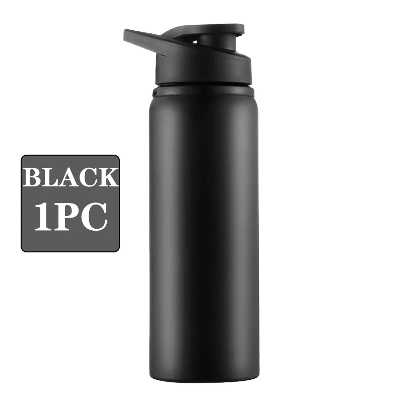 Aluminium-Trinkflasche 600 ml – Auslaufsichere Sportflasche für Outdoor & Reise