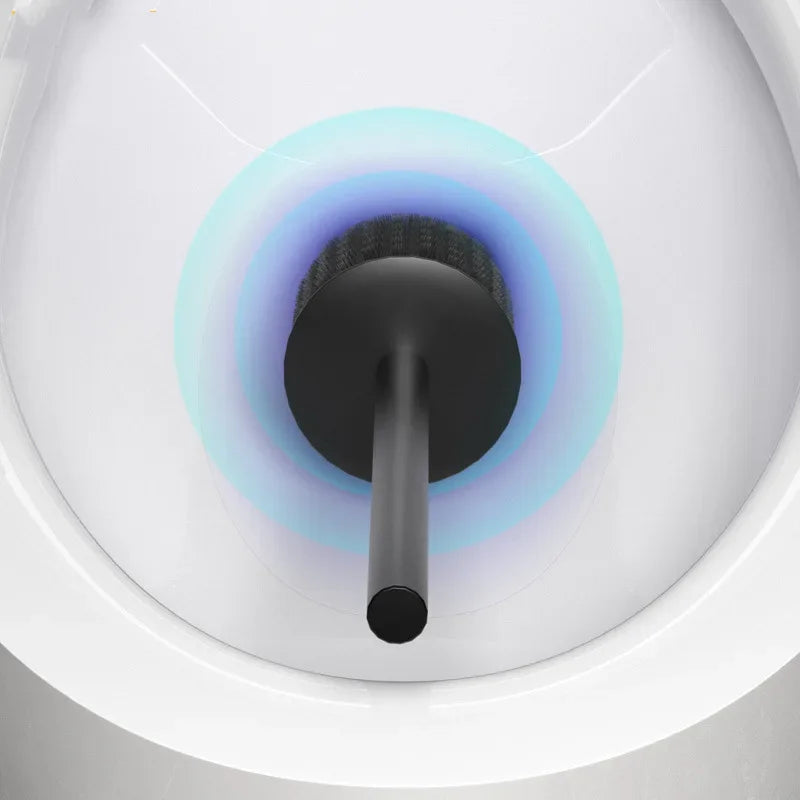 WC-Bürste aus Aluminium – Wandmontage ohne Bohren