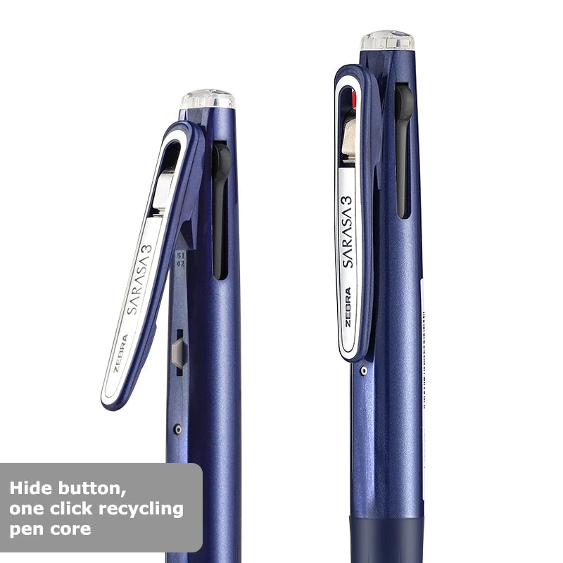 Zebra Sarasa 3-in-1 Gelstift – Japanischer Multifunktionsstift für Büro & Schule