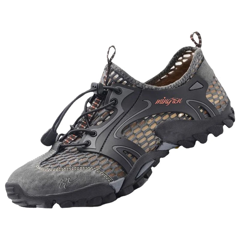 Herren Sommer Mesh Wanderschuhe – Leicht, atmungsaktiv, schnelltrocknend
