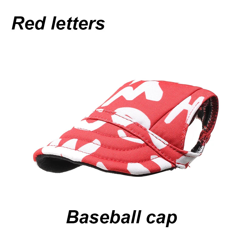 Hunde-Baseball-Cap – Sommer-Sonnenschutz-Mütze für kleine Hunde & Welpen