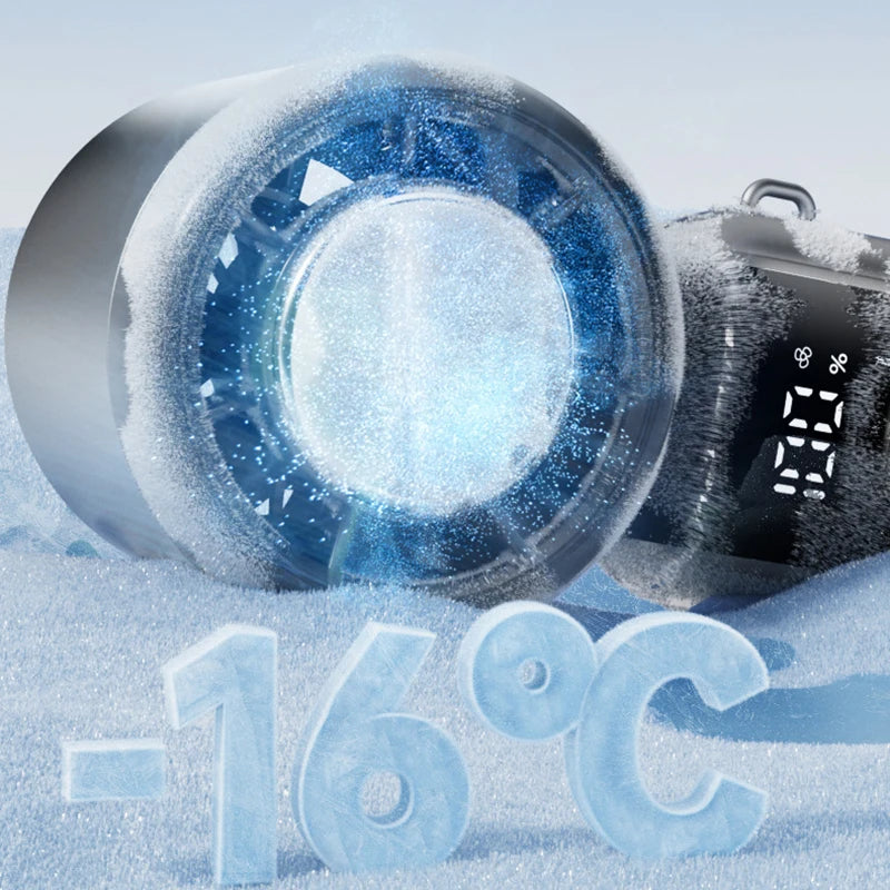 Lenovo Ice Cooling Fan – Tragbarer Turbo-Ventilator mit 100 Stufen
