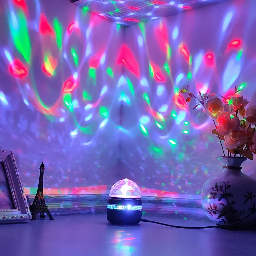 LED Sternenhimmel Projektor – Nordlicht, Aurora & Wassereffekte, mit/ohne Fernbedienung