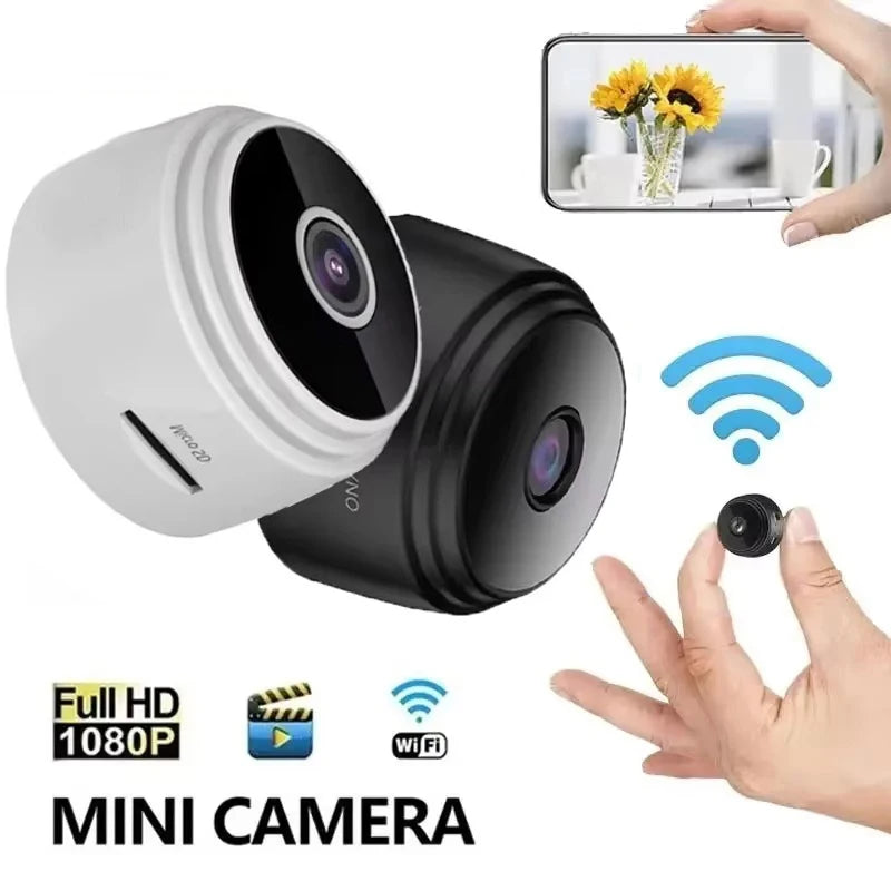 WLAN Mini Überwachungskamera – HD 720P, Drahtlos, für Babys & Haustiere