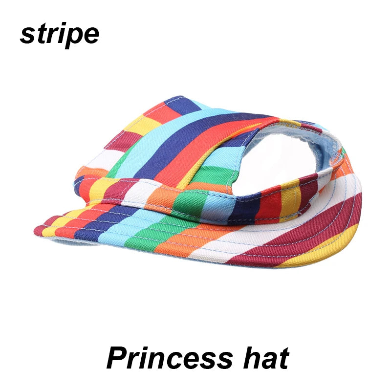 Hunde-Baseball-Cap – Sommer-Sonnenschutz-Mütze für kleine Hunde & Welpen