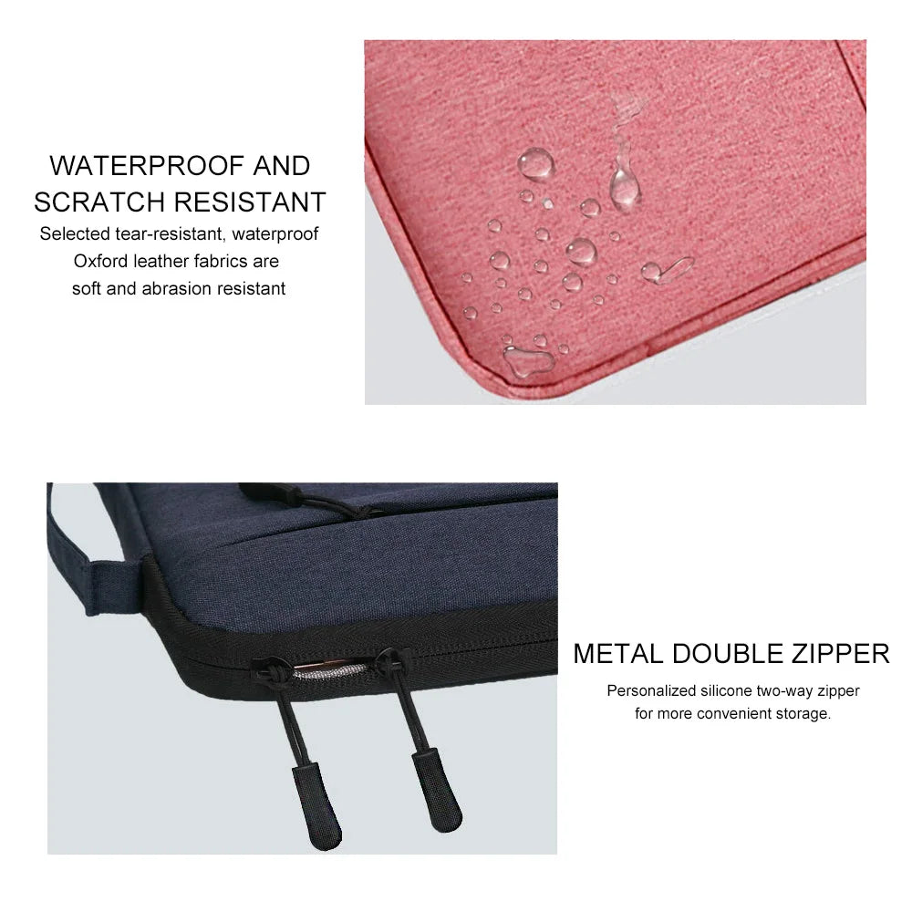 Laptop-Hülle & Sleeve 12–16 Zoll – Wasserabweisend, für MacBook, Lenovo, ASUS, Dell & mehr