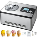 Automatische Eismaschine mit eingebautem Kompressor – 2 Quart, kein Vorfrieren, für Eis, Sorbet & Frozen Yogurt