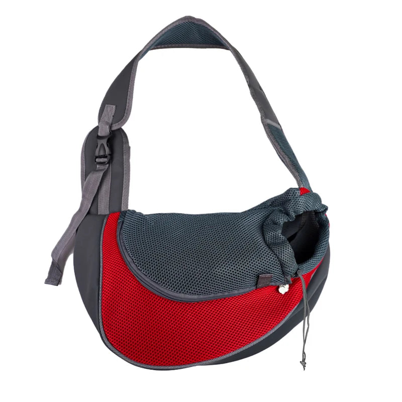 Haustier Tragetasche – Atmungsaktive Schultertasche für Hunde & Katzen