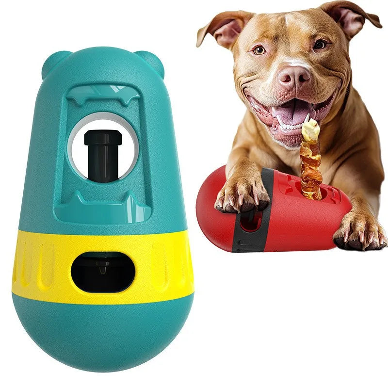 Slow Feeder Ball für Hunde – Verstellbares Puzzle-Spielzeug mit Leckerlifächer (S/M/L)