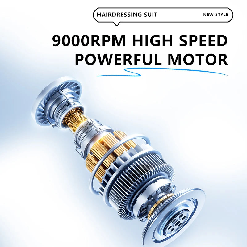 Kemei KM-3023-702 Profi-Haarschneider – Kabellos mit Ladestation