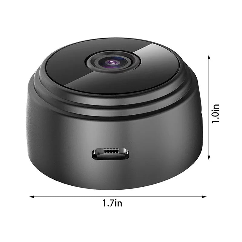 WLAN Mini Überwachungskamera – HD 720P, Drahtlos, für Babys & Haustiere