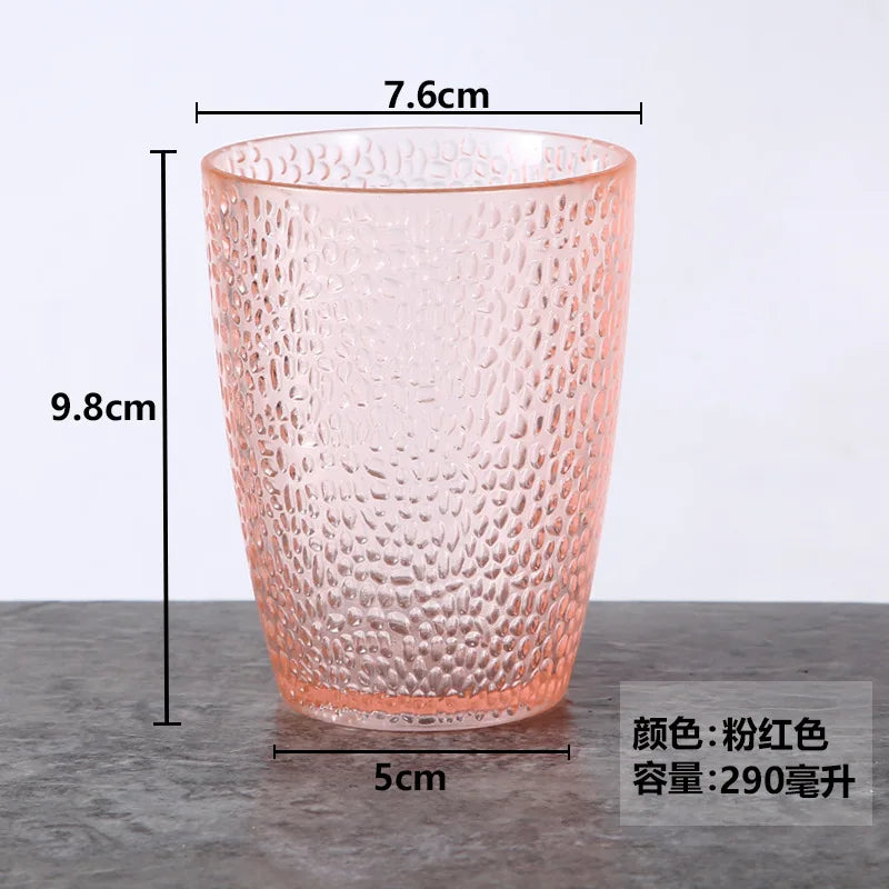 Gefrosteter Kunststoffbecher – Bruchsicher & Hitzeresistent | 220ml / 290ml / 380ml