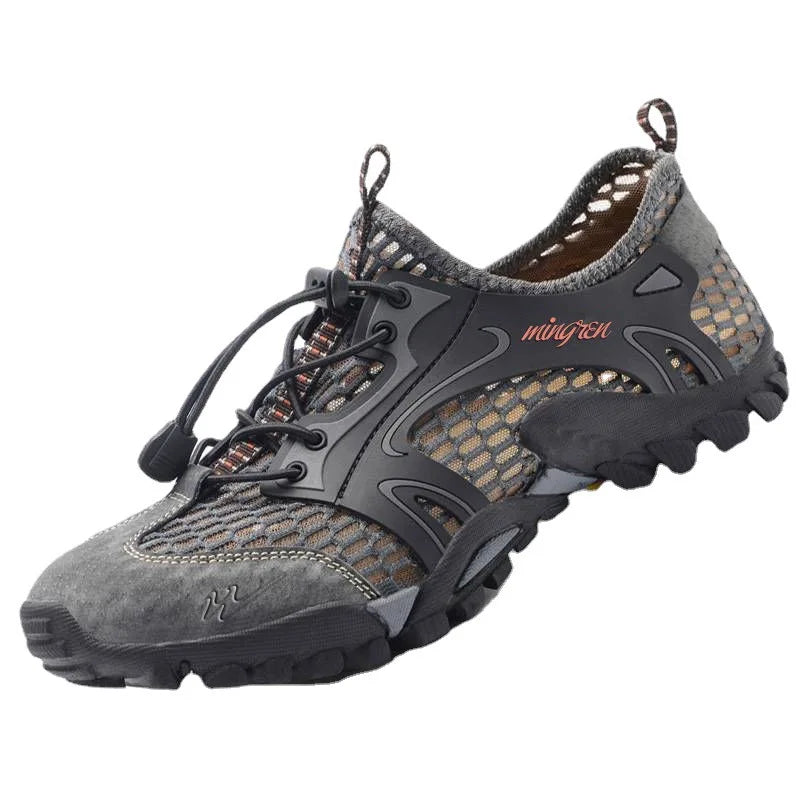 Herren Sommer Mesh Wanderschuhe – Leicht, atmungsaktiv, schnelltrocknend