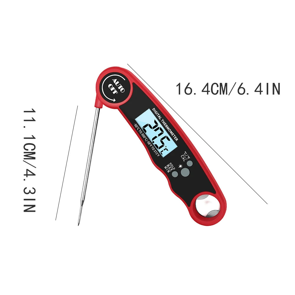 Digitales Fleischthermometer – Sofortanzeige Küchen- & BBQ-Thermometer