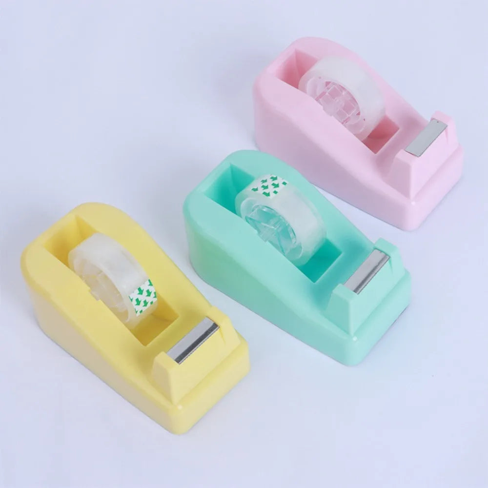Macaron Tapeabschneider – Bunter Klebebandspender für Büro, Schule & Zuhause
