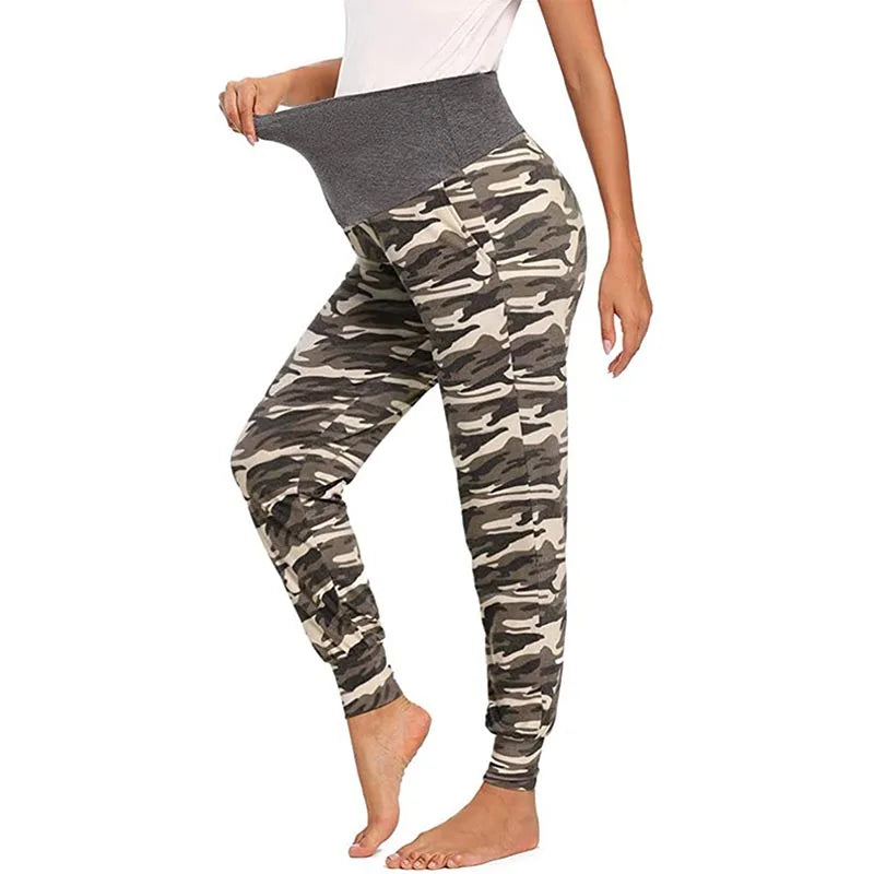 Umstandsyogahose – nahtlos, Bauchstütze, schnelltrocknend