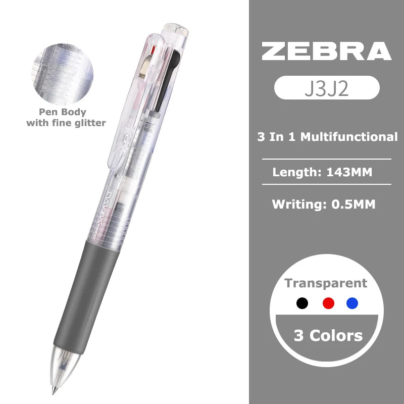 Zebra Sarasa 3-in-1 Gelstift – Japanischer Multifunktionsstift für Büro & Schule