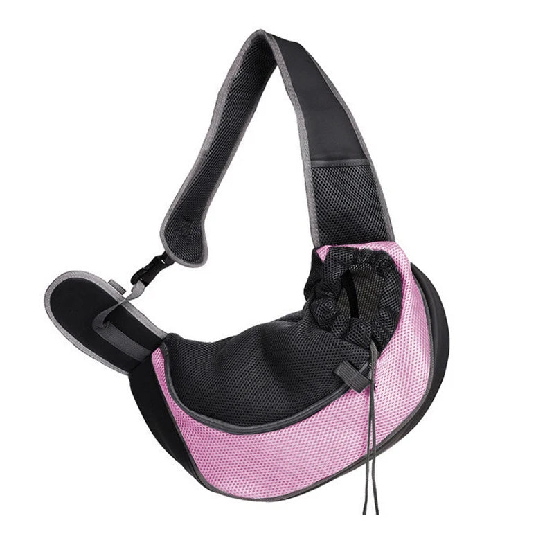 Haustier Tragetasche – Atmungsaktive Schultertasche für Hunde & Katzen