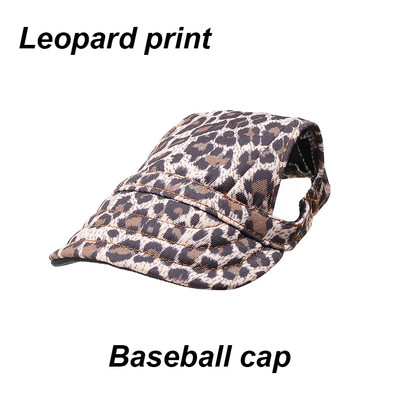 Hunde-Baseball-Cap – Sommer-Sonnenschutz-Mütze für kleine Hunde & Welpen