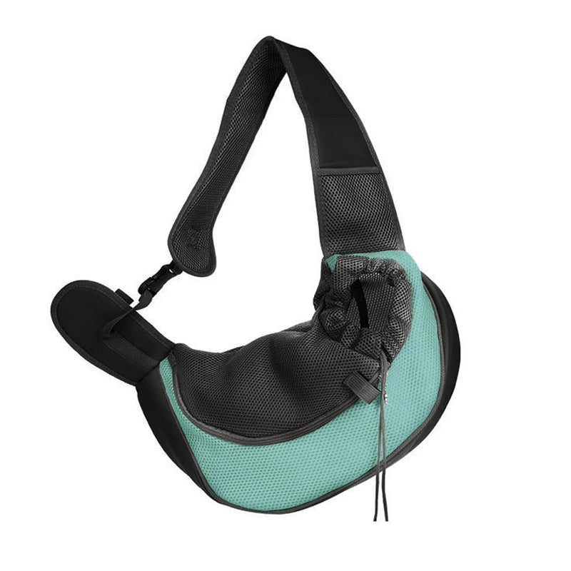 Haustier Tragetasche – Atmungsaktive Schultertasche für Hunde & Katzen