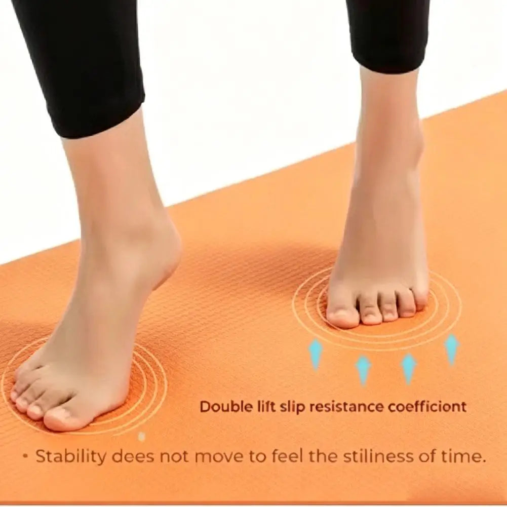 Yogamatte 183x50 cm – rutschfest, faltbar & vielseitig