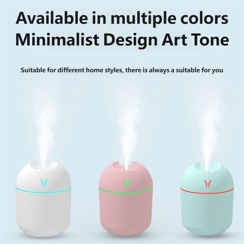 Mini USB Luftbefeuchter – Kompakter Aroma-Diffuser für Schreibtisch & Auto