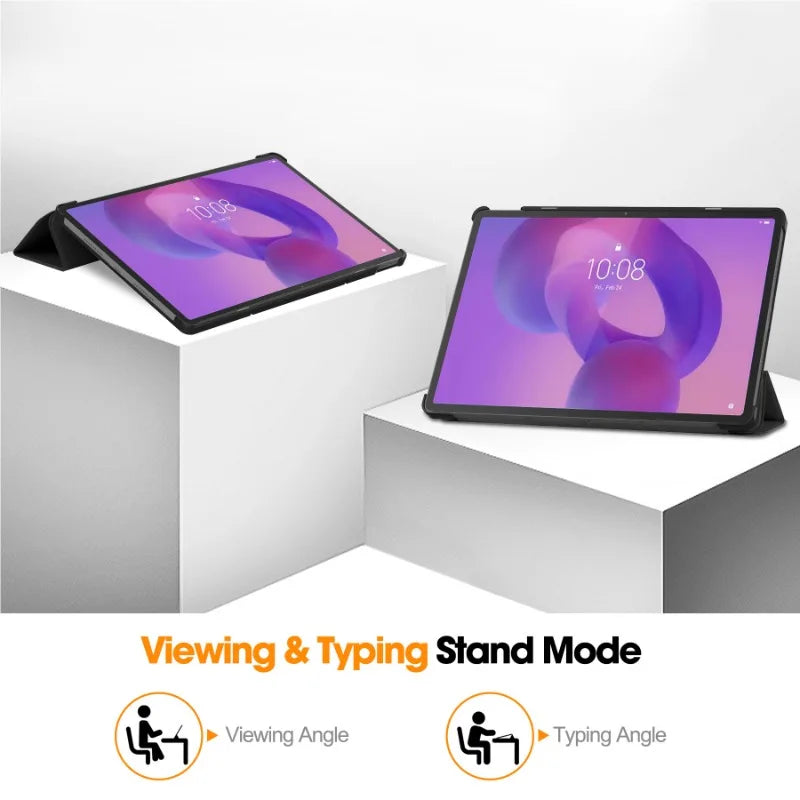 Tablet-Hülle für Lenovo Idea Tab Pro 12.7 (2025) – Magnetisches PU-Leder Smart Case